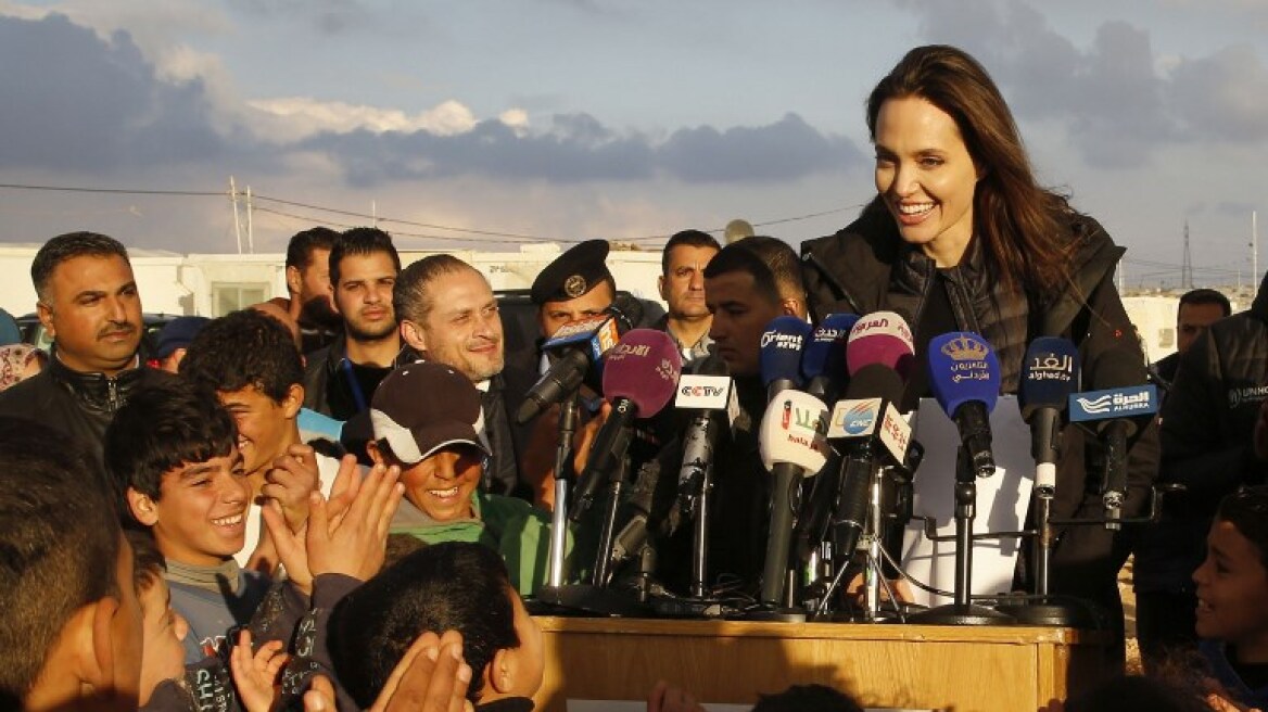 Αντζελίνα Τζολί: Πολιτική λύση του πολέμου στη Συρία εδώ και τώρα